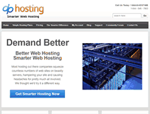 Tablet Screenshot of dphosting.com